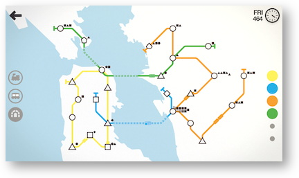 Mini Metro screenshot 1